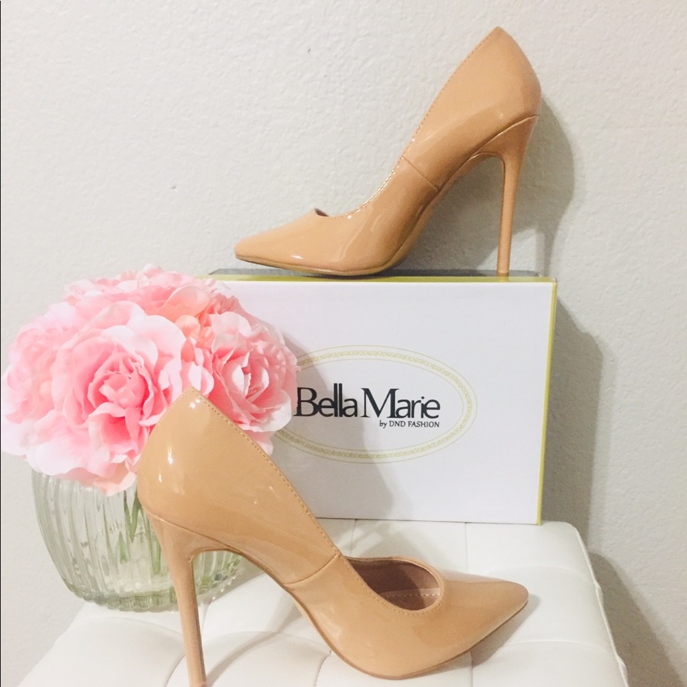 💥New Bella Marie Nude Pointy Toe Heels